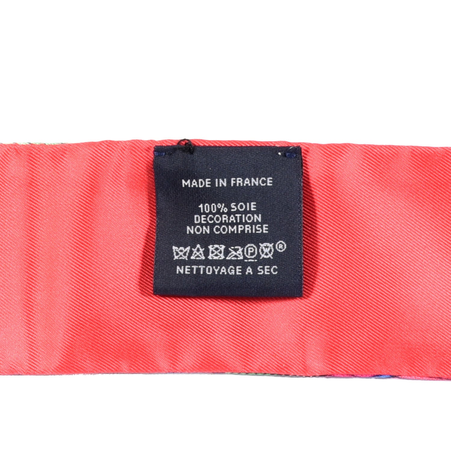 Hermes Silk Plumetis Twilly Rose 4 of 4