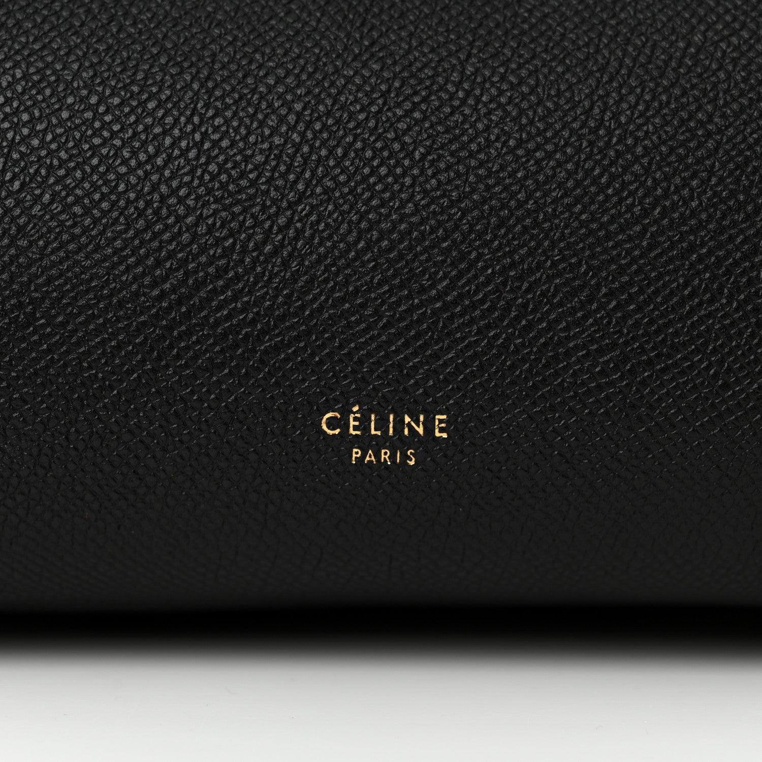 Celine Grained Calfskin Mini Belt Bag Black 7 of 11
