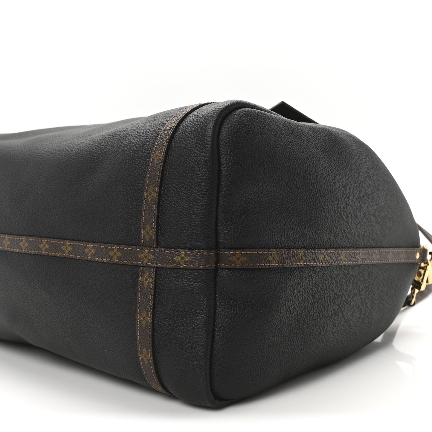 Grained Calfskin Monogram Express Travel Black