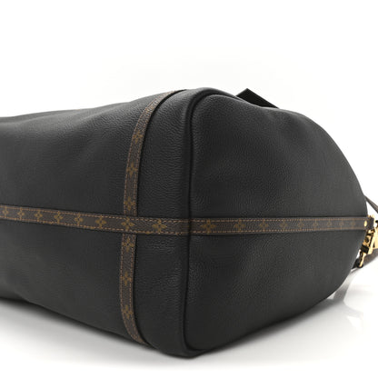 Louis Vuitton Grained Calfskin Monogram Express Travel Black 9 of 9