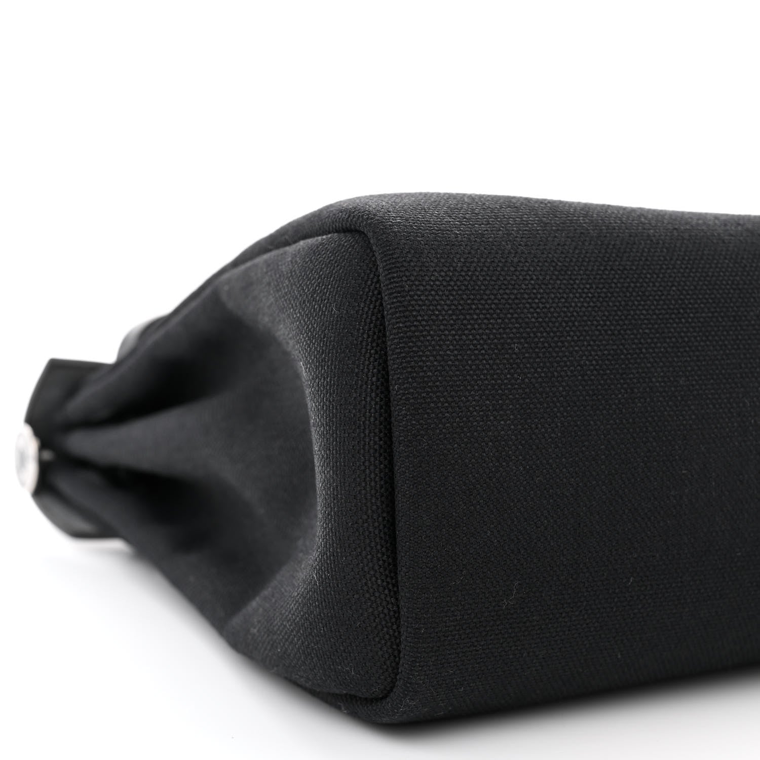 Hermes Military Toile Vache Hunter Laque Herbag Zip Retourne 31 PM Black 11 of 13