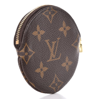 Louis Vuitton Monogram 2017 Christmas Animation Round Coin Purse 3 of 8
