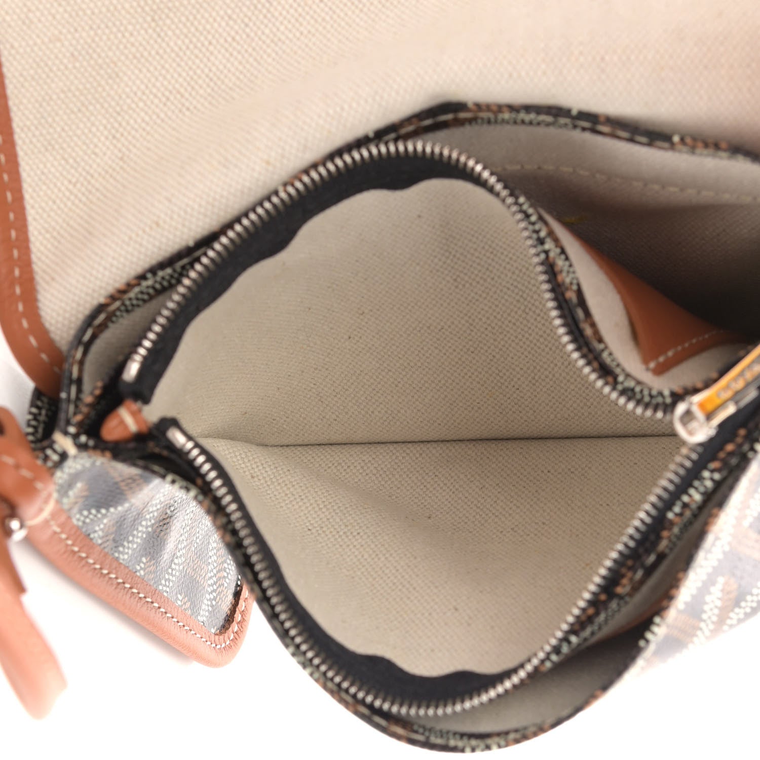 Goyard Goyardine Plumet Wallet Clutch Black Gold 7 of 12