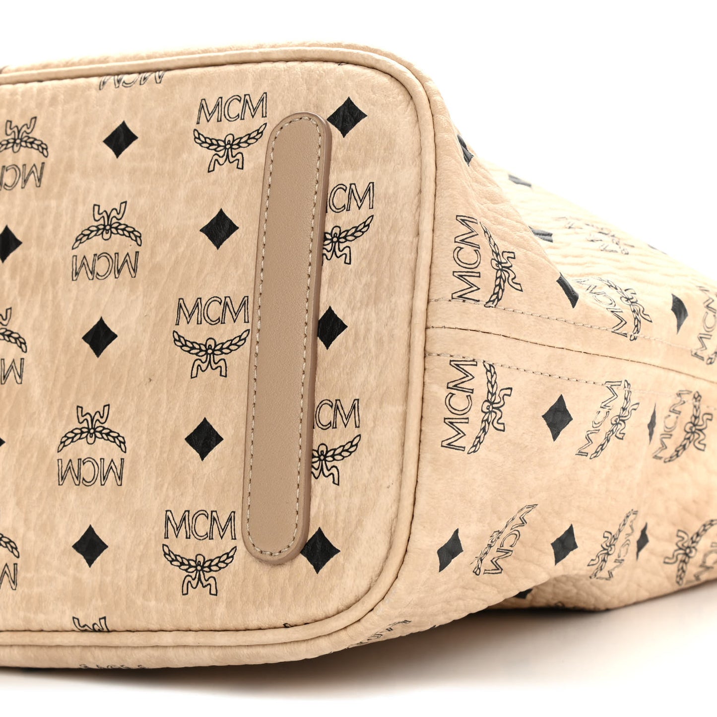 Visetos Medium Liz Reversible Shopper Tote Beige