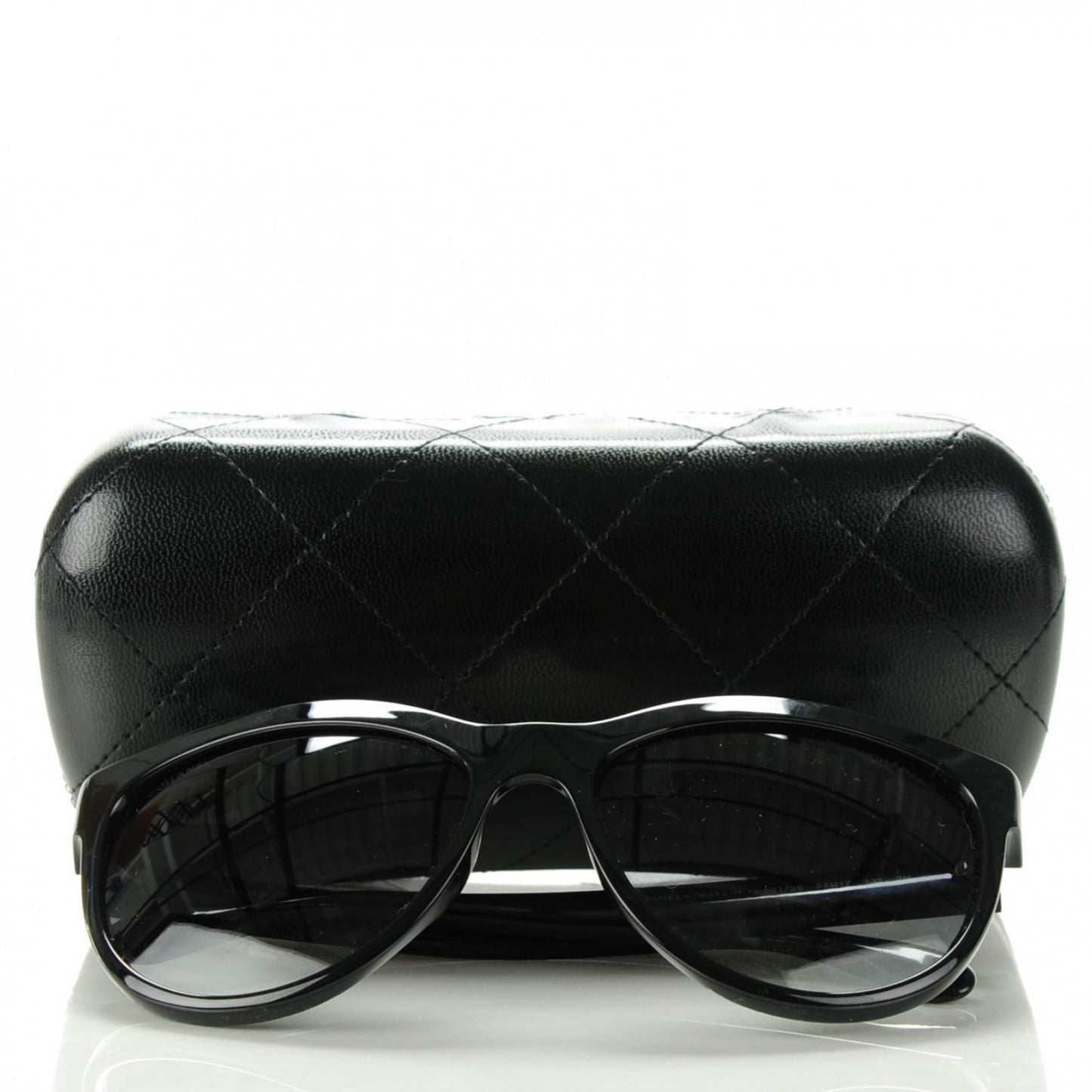 Freshwater Cultured Pearl Butterfly Sunglasses 6040-H Black