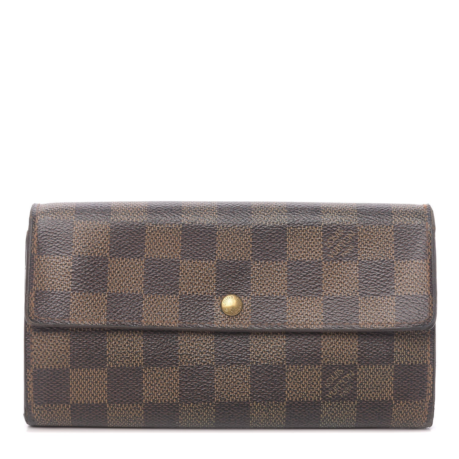 Louis Vuitton Damier Ebene Sarah Wallet 1 of 12