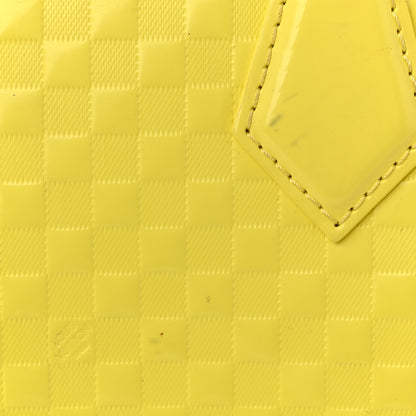 Louis Vuitton Damier Facette Speedy Cube PM Yellow 12 of 16