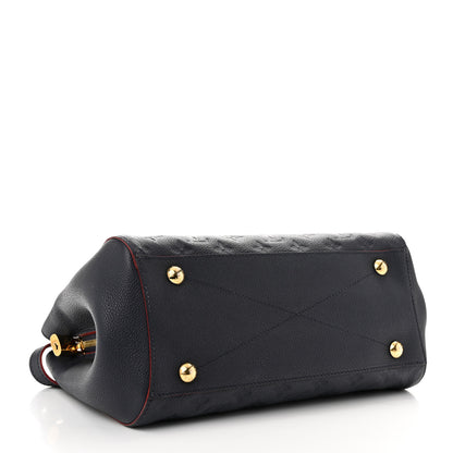 Louis Vuitton Empreinte Montaigne MM Marine Rouge 4 of 12