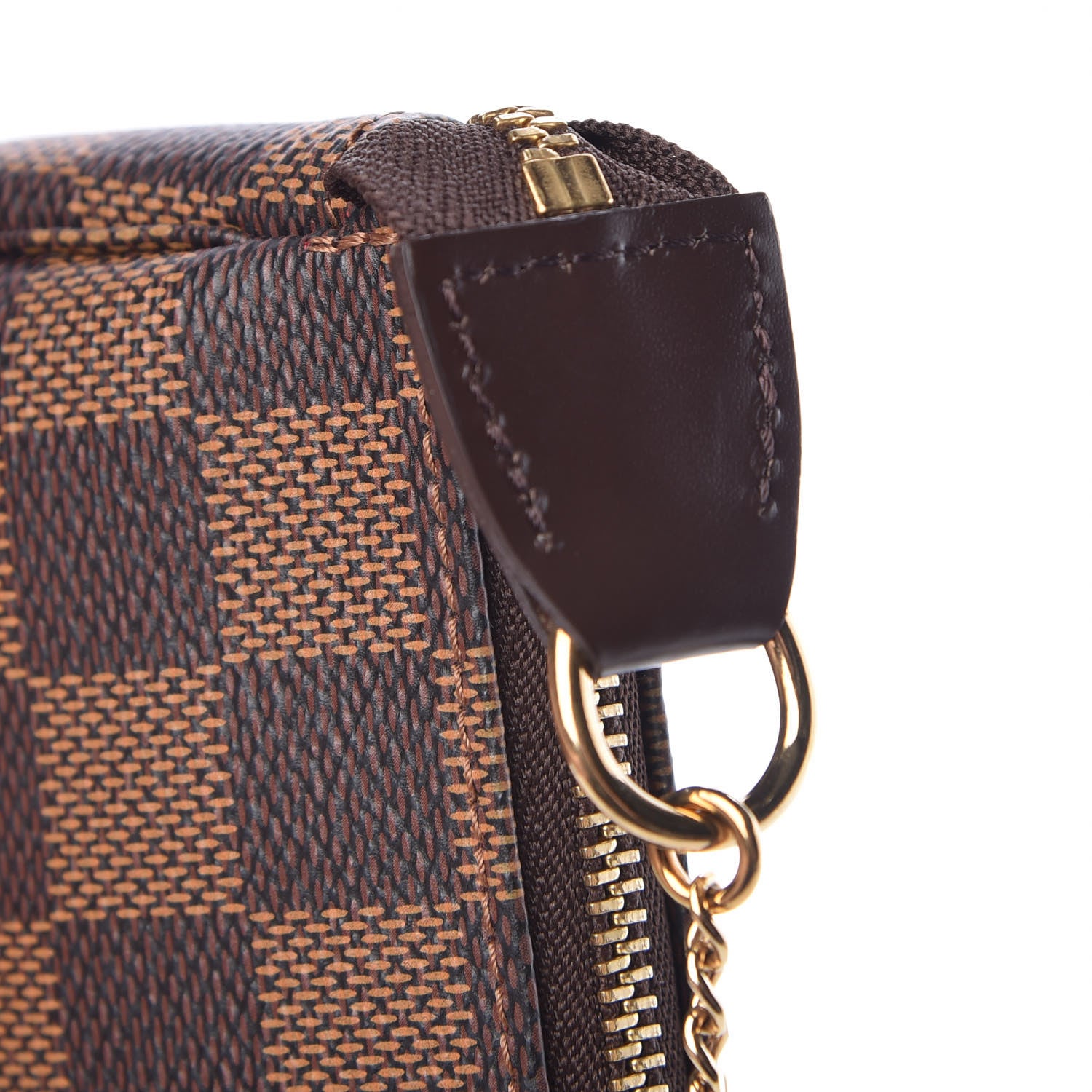 Louis Vuitton Damier Ebene Mini Pochette Accessories 8 of 9