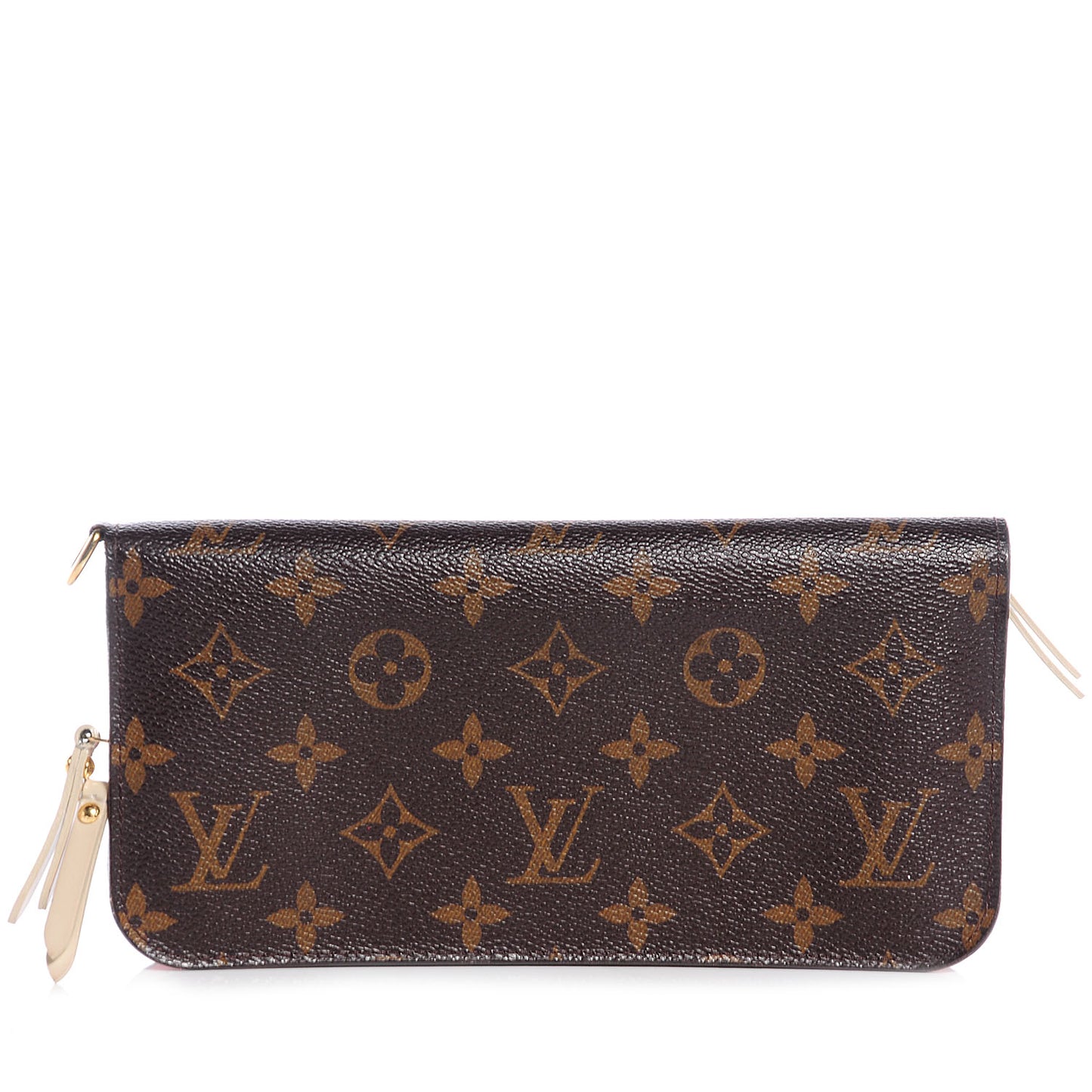 Monogram Leopard Insolite Wallet Blanc Corail