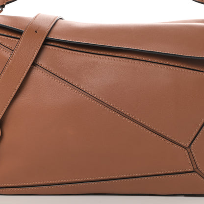 Loewe Calfskin Medium Puzzle Bag Tan 8 of 11