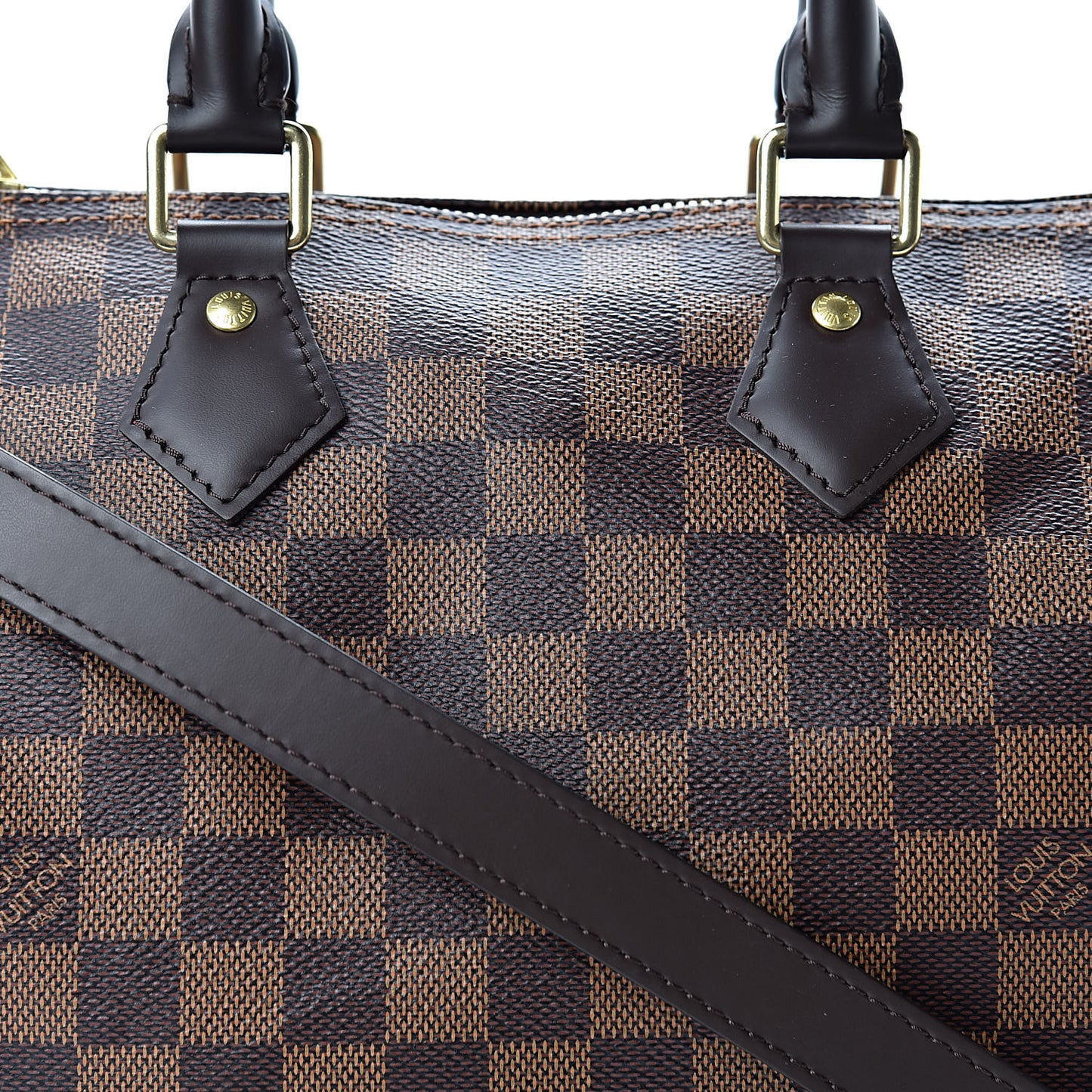 Damier Ebene Speedy Bandouliere 25