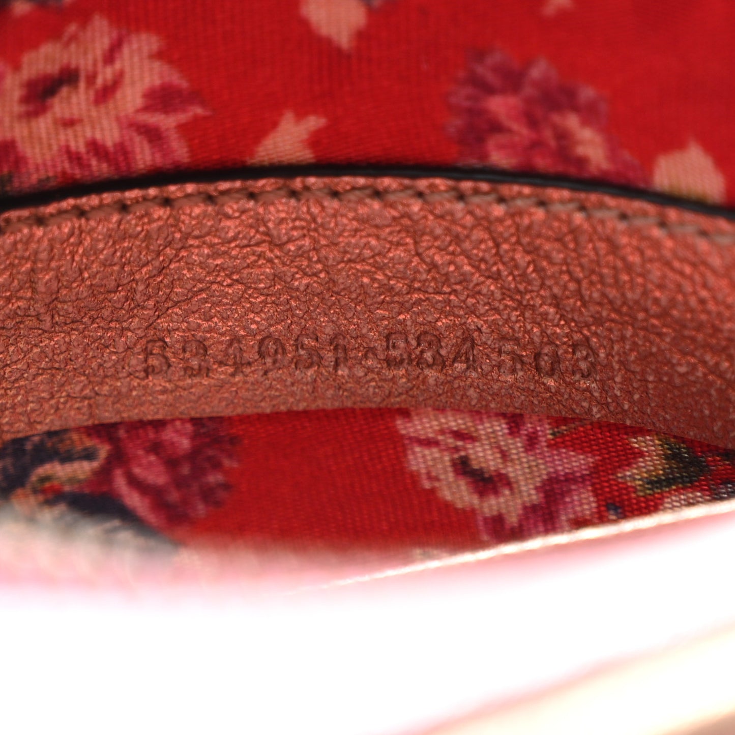 Laminated Nappa Trapuntata Mini Zumi Dome Shoulder Bag Rosa Lago Rame
