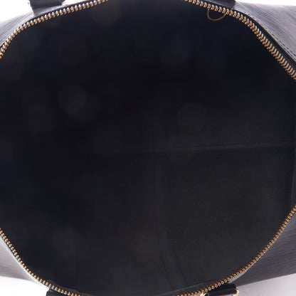Louis Vuitton Epi Keepall 50 Black 6 of 9
