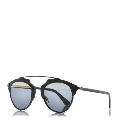 Christian Dior Mirrored So Real Sunglasses Black 1 of 9