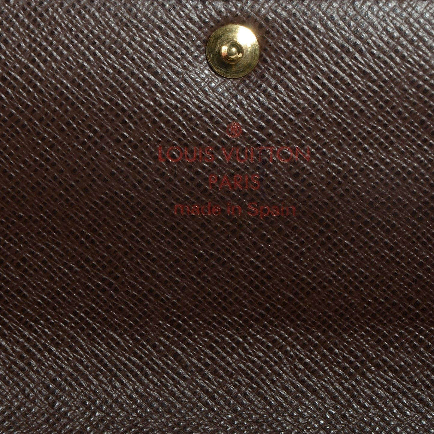 Damier Ebene Sarah Wallet