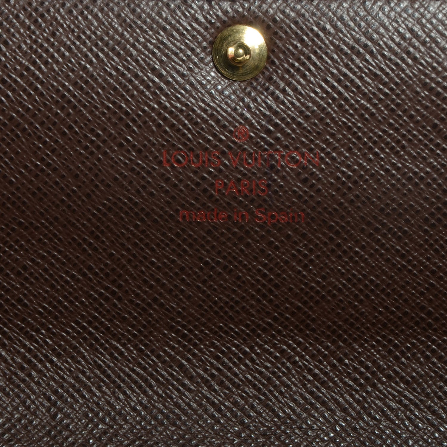 Louis Vuitton Damier Ebene Sarah Wallet 6 of 7