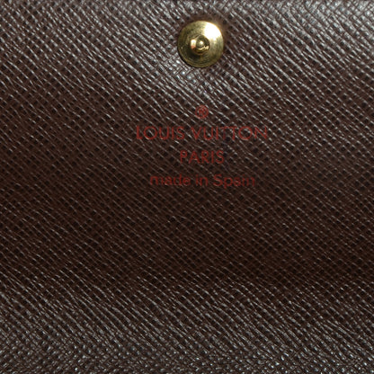Louis Vuitton Damier Ebene Sarah Wallet 6 of 7