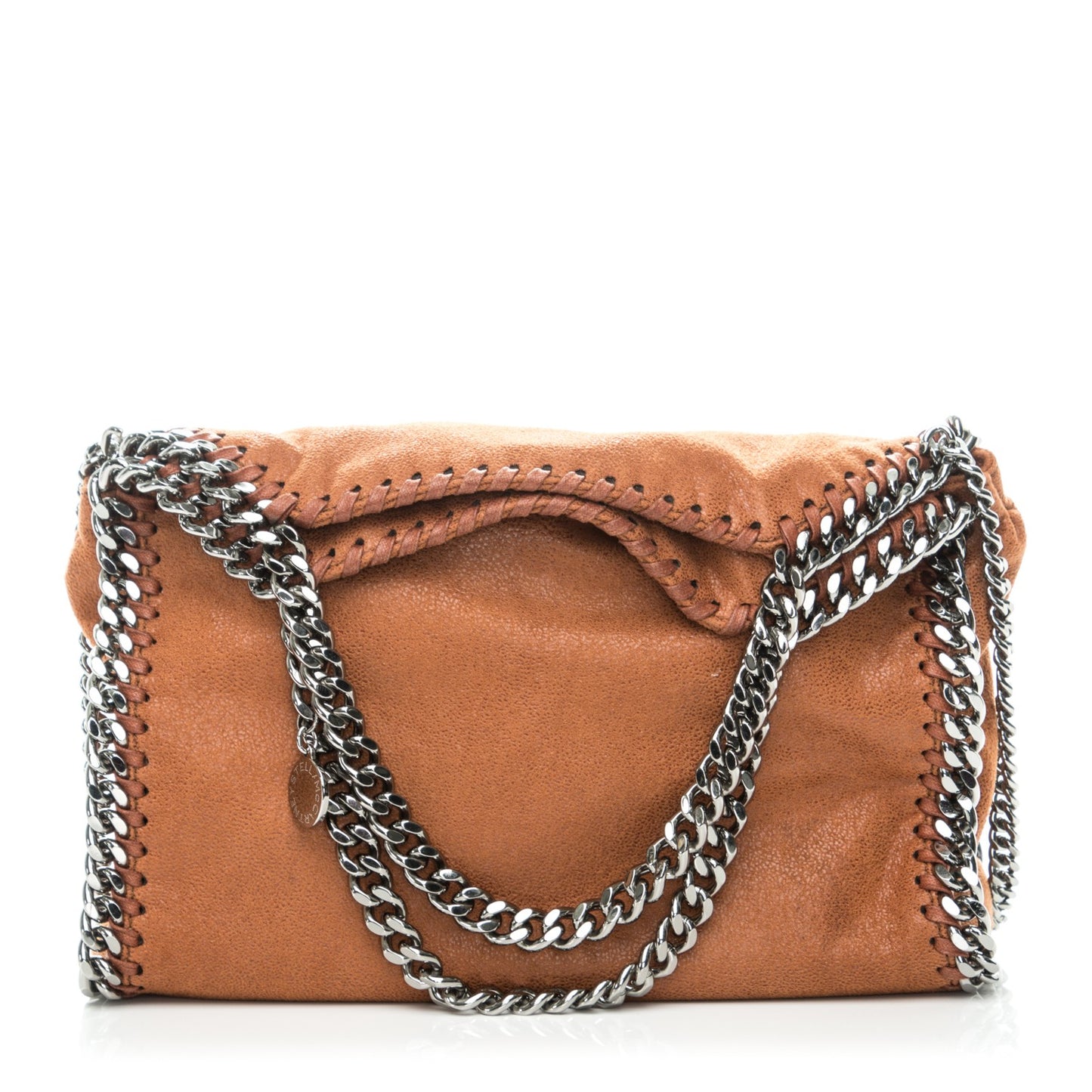 Shaggy Deer Falabella Mini Crossbody Bag Brown