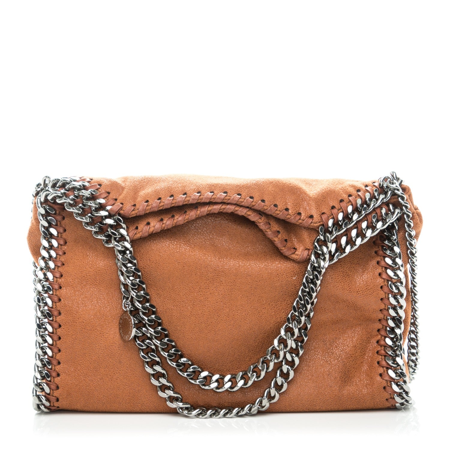 Stella McCartney Shaggy Deer Falabella Mini Crossbody Bag Brown 1 of 7