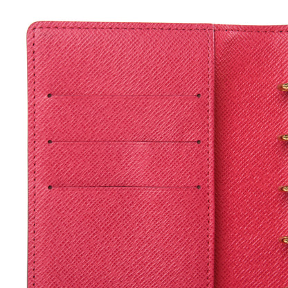 Louis Vuitton Monogram My LV Heritage Small Ring Agenda Cover Rouge Blue Clair 7 of 7