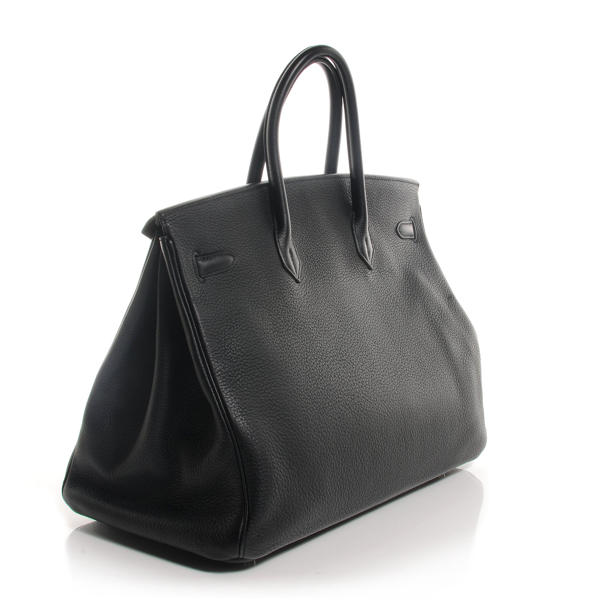 Hermes Taurillon Clemence Birkin 40 Black 3 of 9