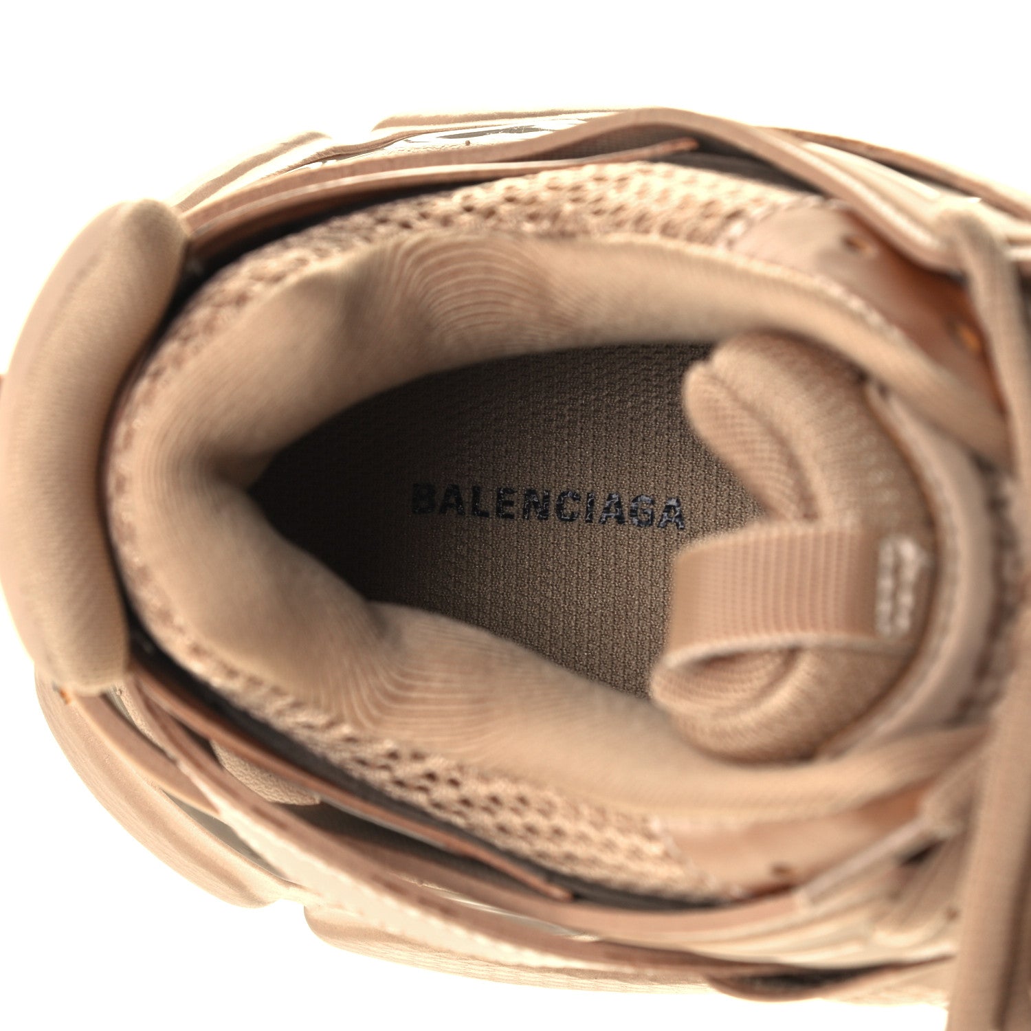 Balenciaga Mesh Rubber Uni-Matte Full Color Womens Track Sneakers 39 Full Beige 9 of 11