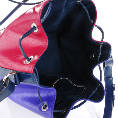 Louis Vuitton Epi Tri-Color Petit Noe Figue Fuchsia Indigo 7 of 7
