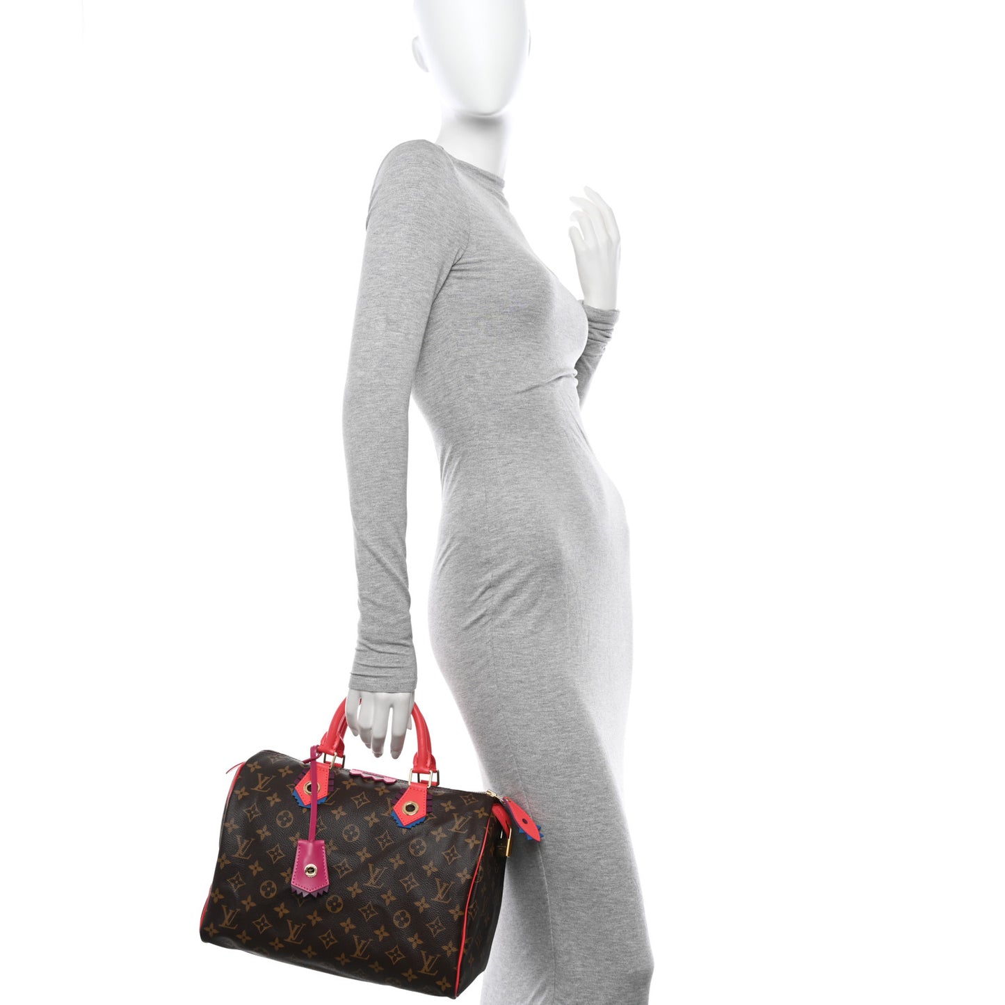 Monogram Totem Speedy 30 Flamingo