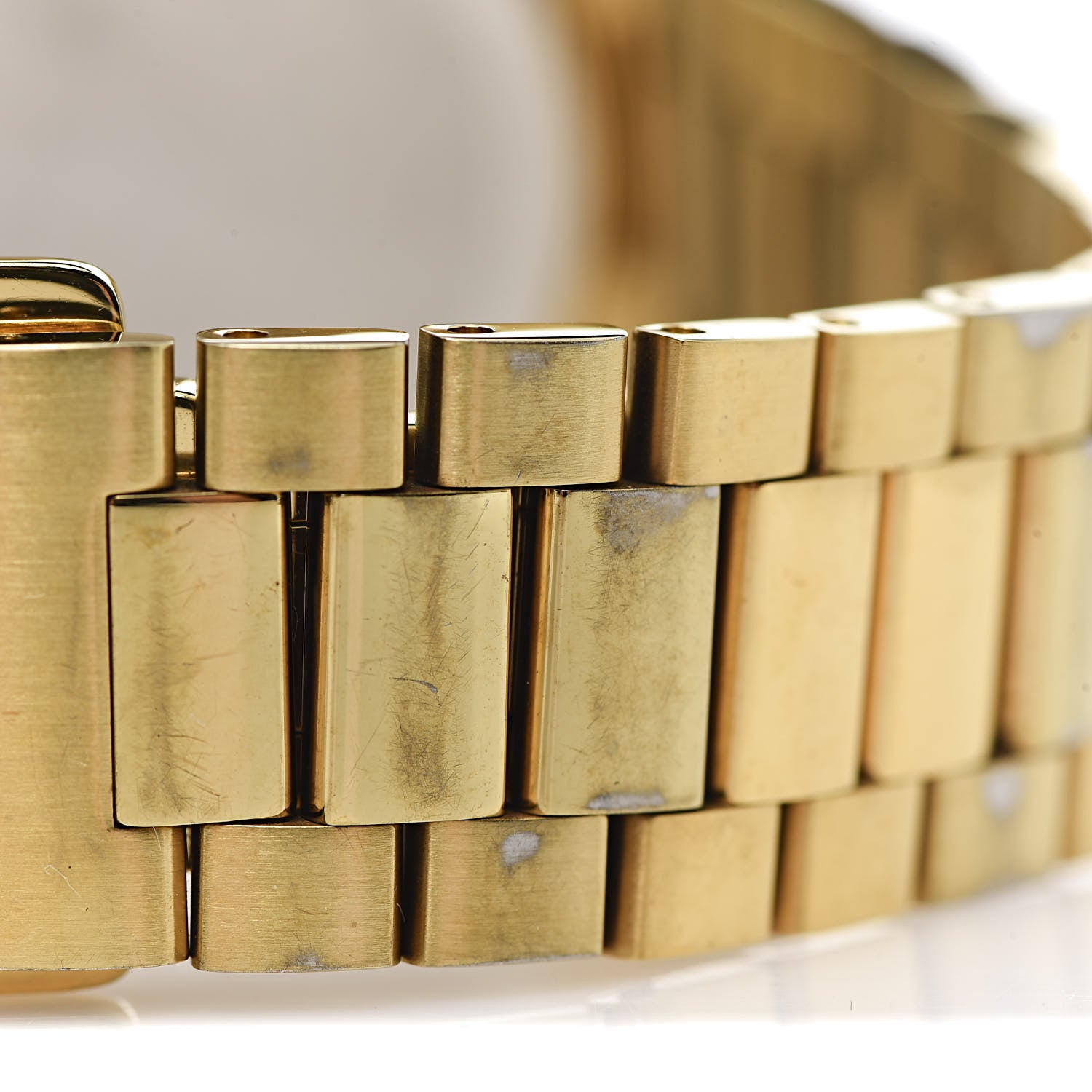Gucci Stainless Steel 38mm G-Timeless Diamante Quartz Watch Gold 5 of 9