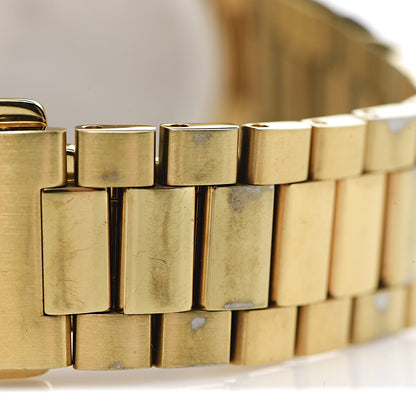 Gucci Stainless Steel 38mm G-Timeless Diamante Quartz Watch Gold 5 of 9