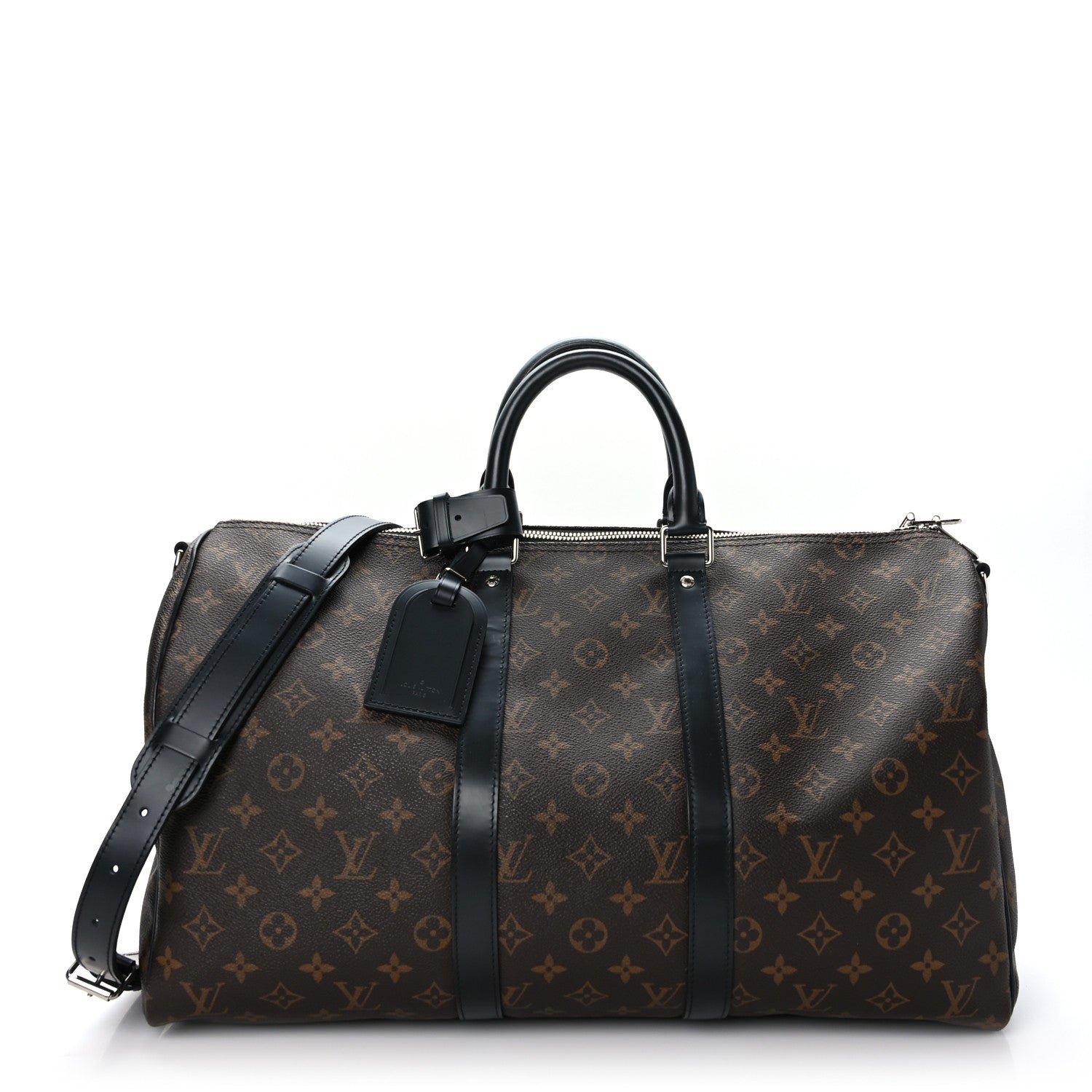 Louis Vuitton Monogram Macassar Keepall Bandouliere 45 1 of 10