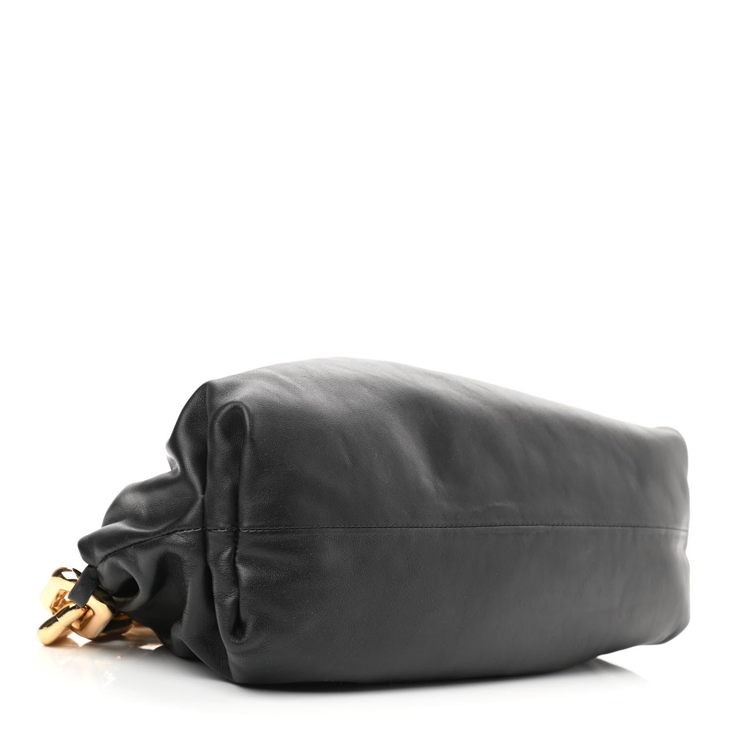 Bottega Veneta Calfskin The Pouch Chain Black 4 of 10