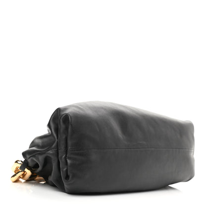 Bottega Veneta Calfskin The Pouch Chain Black 4 of 10