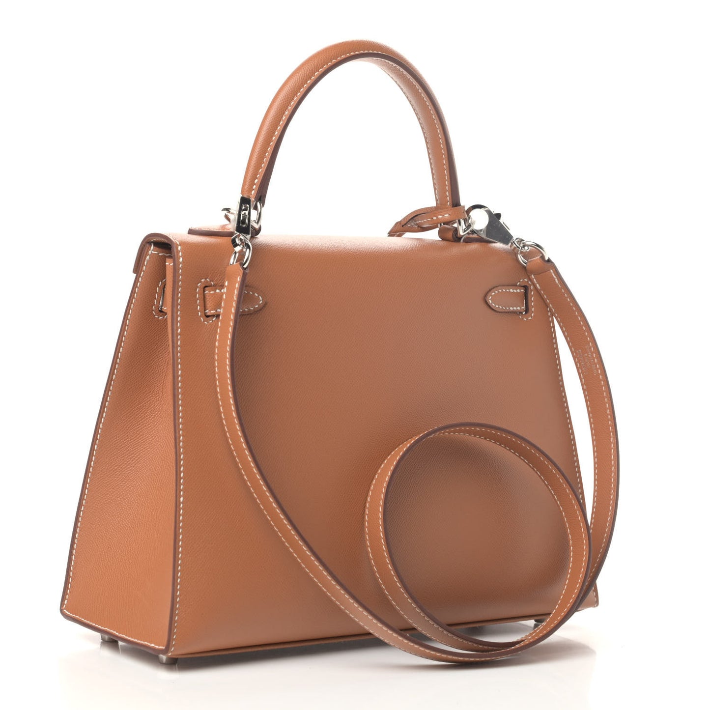 Madame Calfskin Kelly Sellier 25 Gold