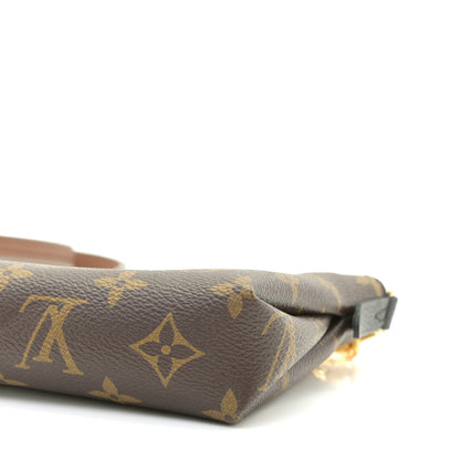 Louis Vuitton Monogram Pallas Clutch Black 6 of 10