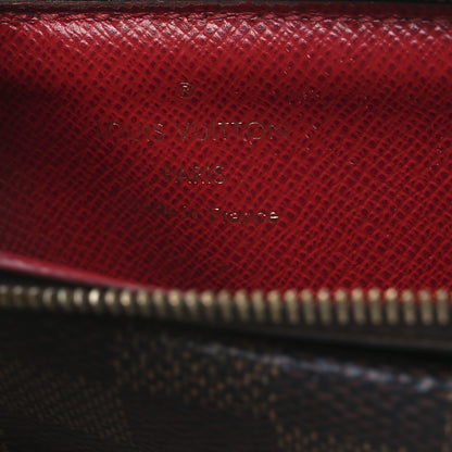 Louis Vuitton Damier Ebene Recto Verso Card Holder Red 6 of 10
