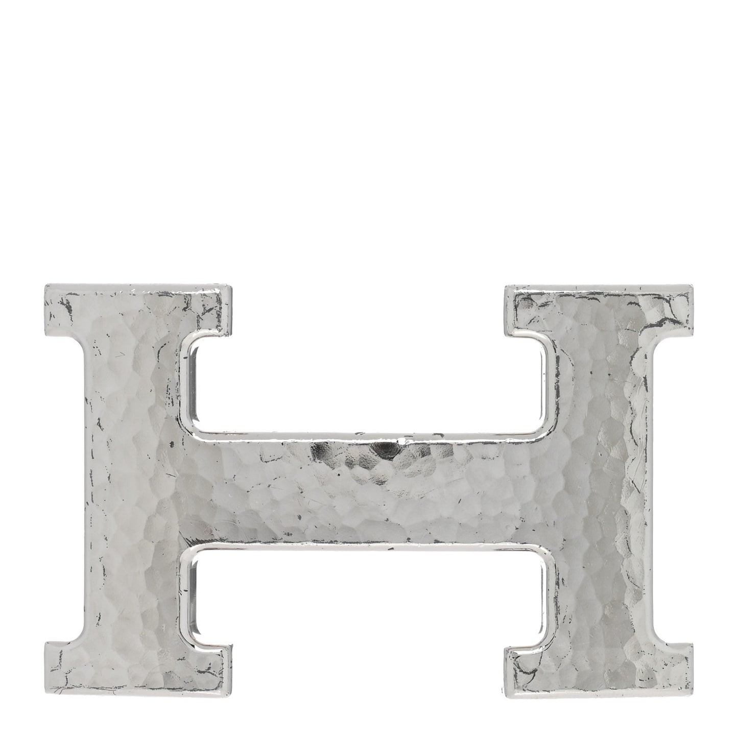 Palladium Martelee 32mm H Belt Buckle Silver
