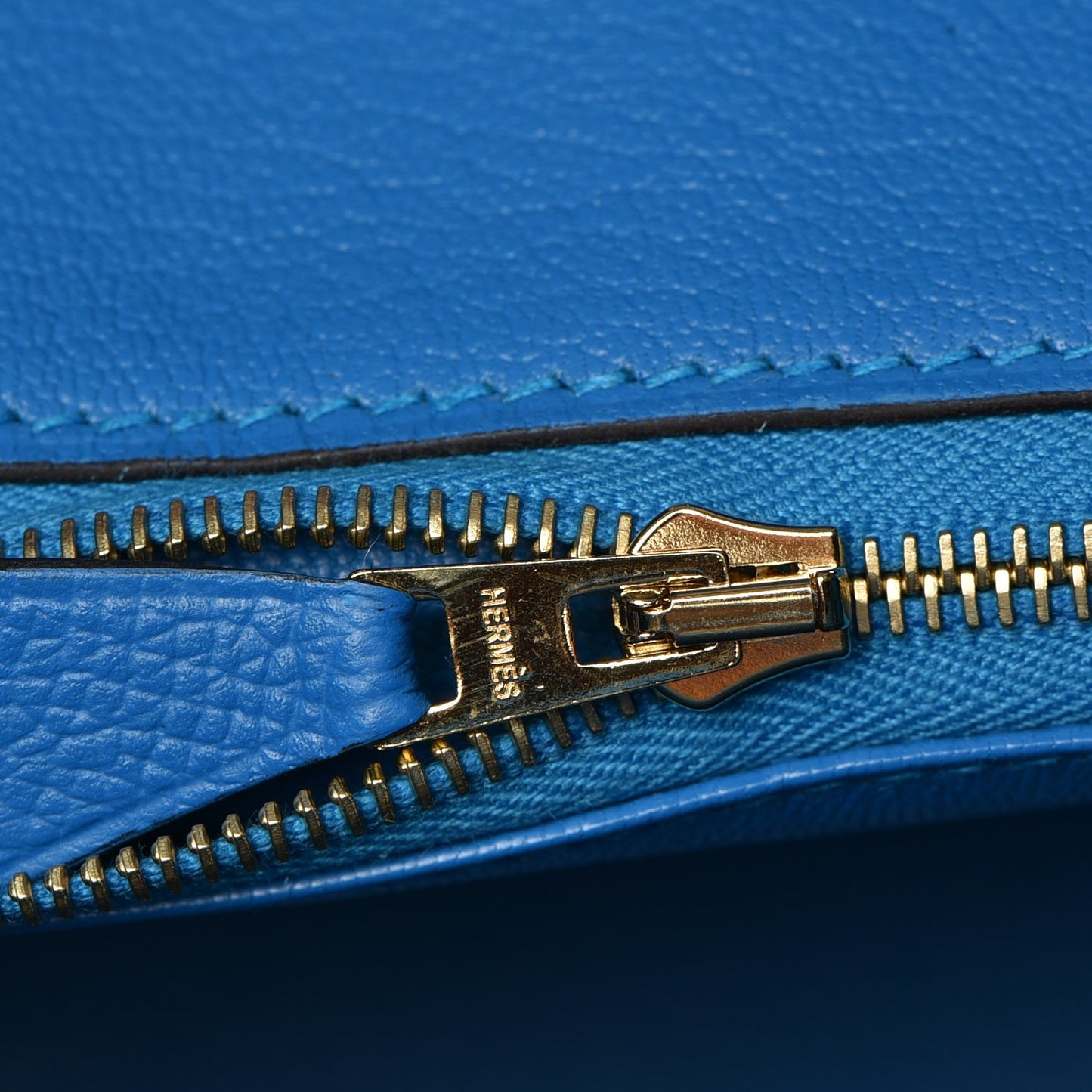Epsom Birkin 30 Bleu Zanzibar