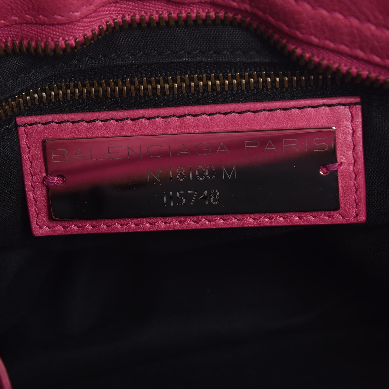 Balenciaga Agneau Classic Hardware City Cyclamen Fucsia 7 of 12