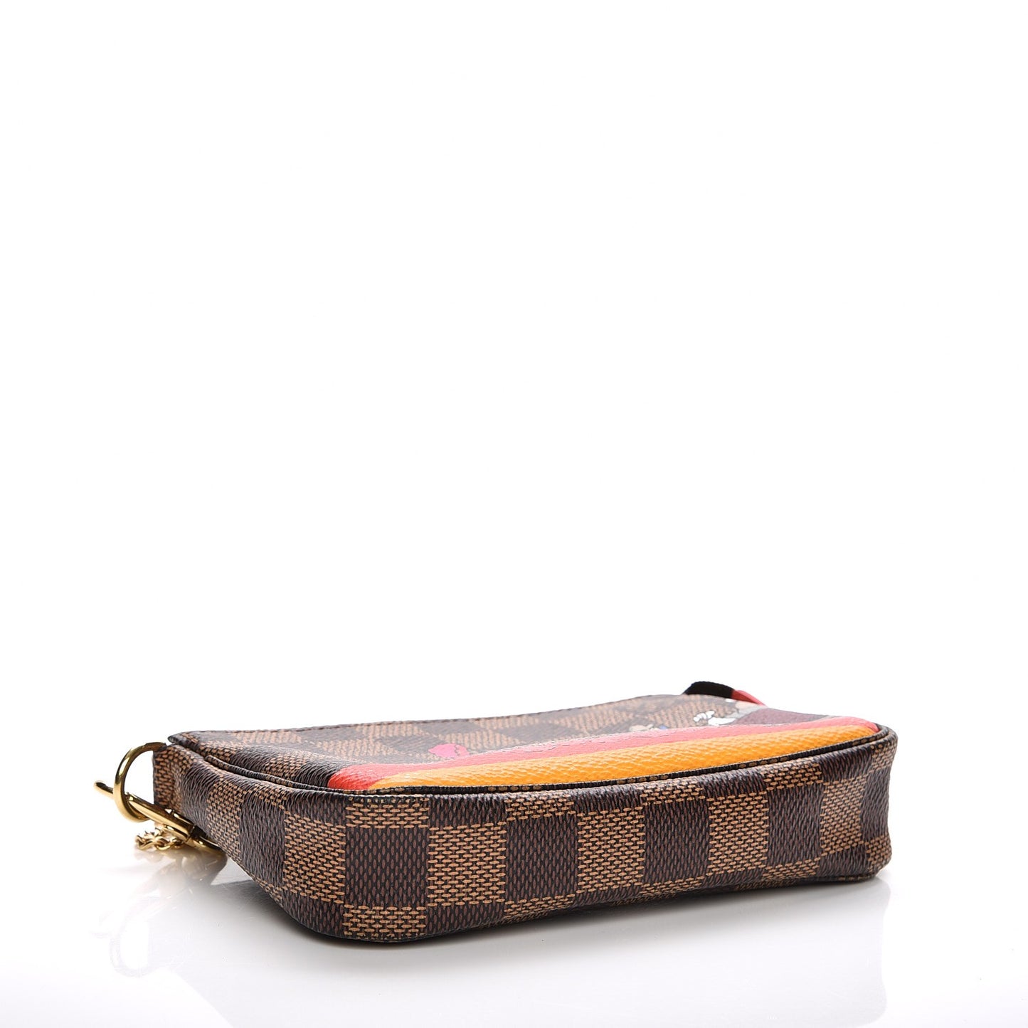 Damier Ebene 2015 Christmas Animation Mini Pochette Accessories