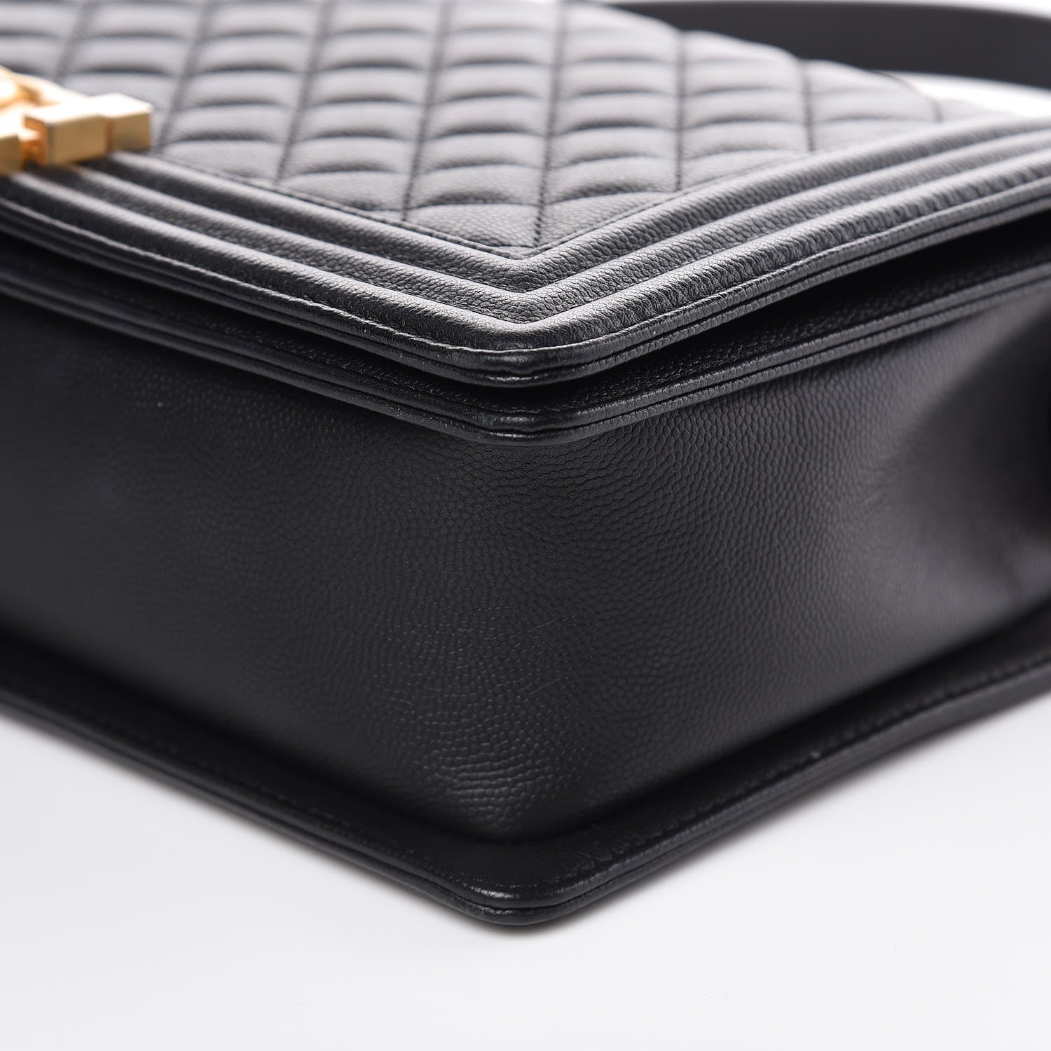 Chanel Caviar Quilted New Medium Boy Flap Black 10 of 13