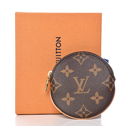 Louis Vuitton Monogram Round Coin Purse 7 of 7