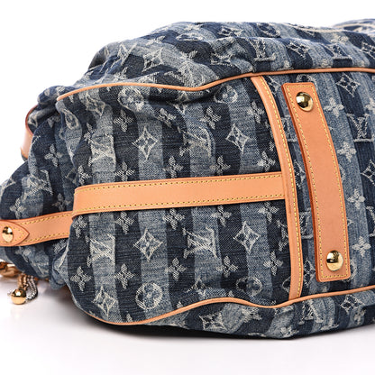 Louis Vuitton Denim Raye Cabas GM 8 of 12