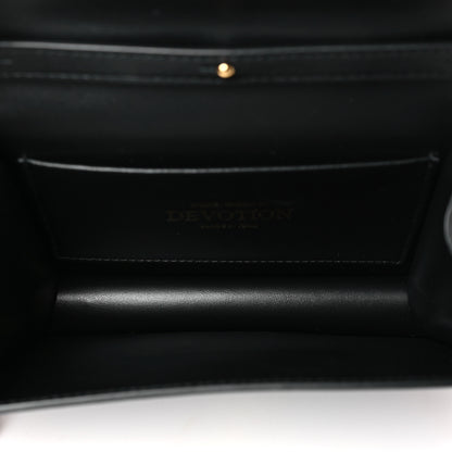Dolce & Gabbana Smooth Calfskin Small Devotion Envelope Top Handle Bag Black 5 of 8