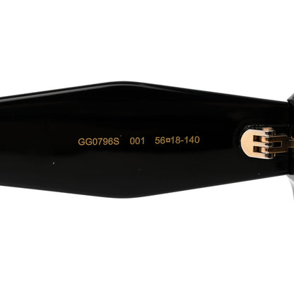 Gucci Acetate Round Frame Sunglasses GG0796S Black 5 of 9