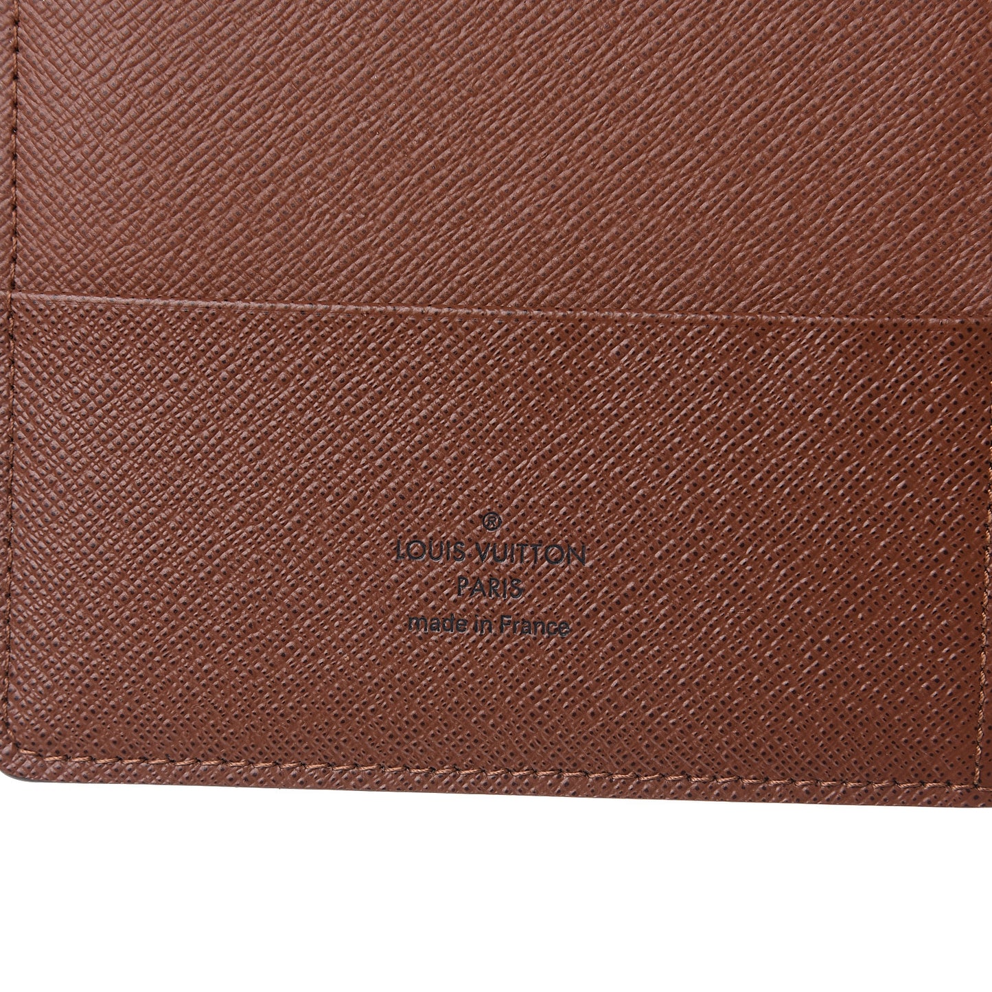 Monogram Large Ring Agenda Cover