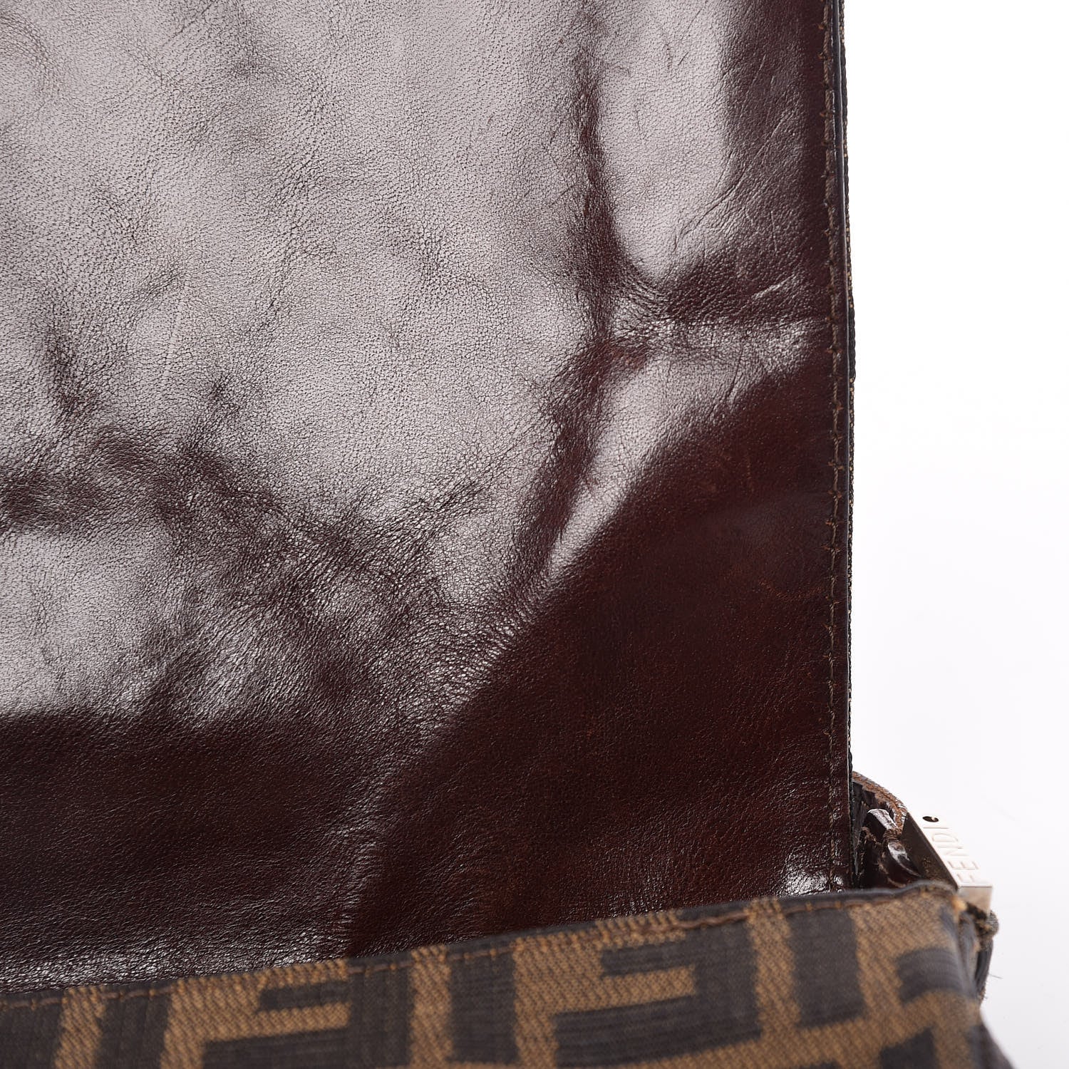 Fendi Zucca Shoulder Bag Tobacco 9 of 20