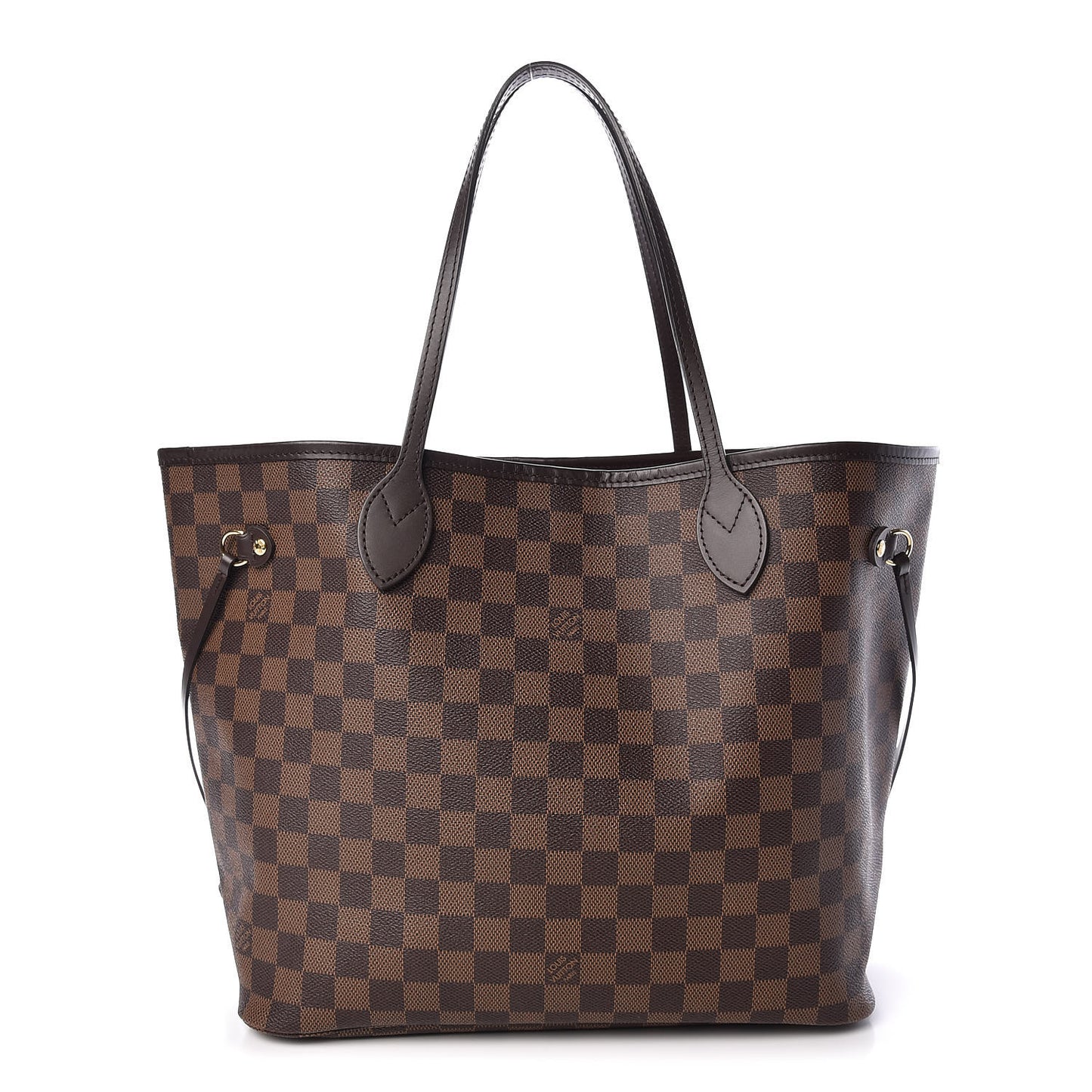 Damier Ebene Neo Neverfull MM Rose Ballerine