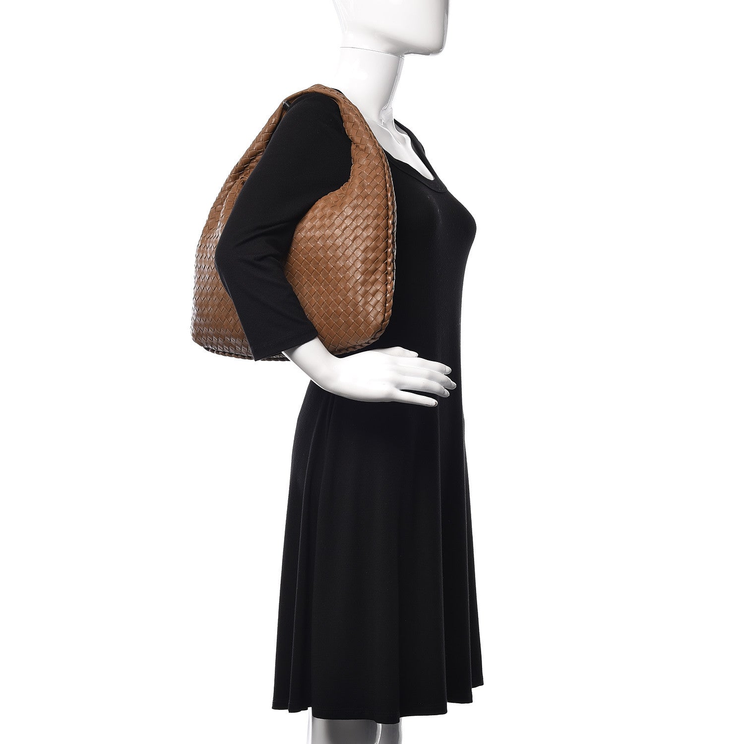 Bottega Veneta Nappa Intrecciato Medium Veneta Hobo Maple 2 of 11